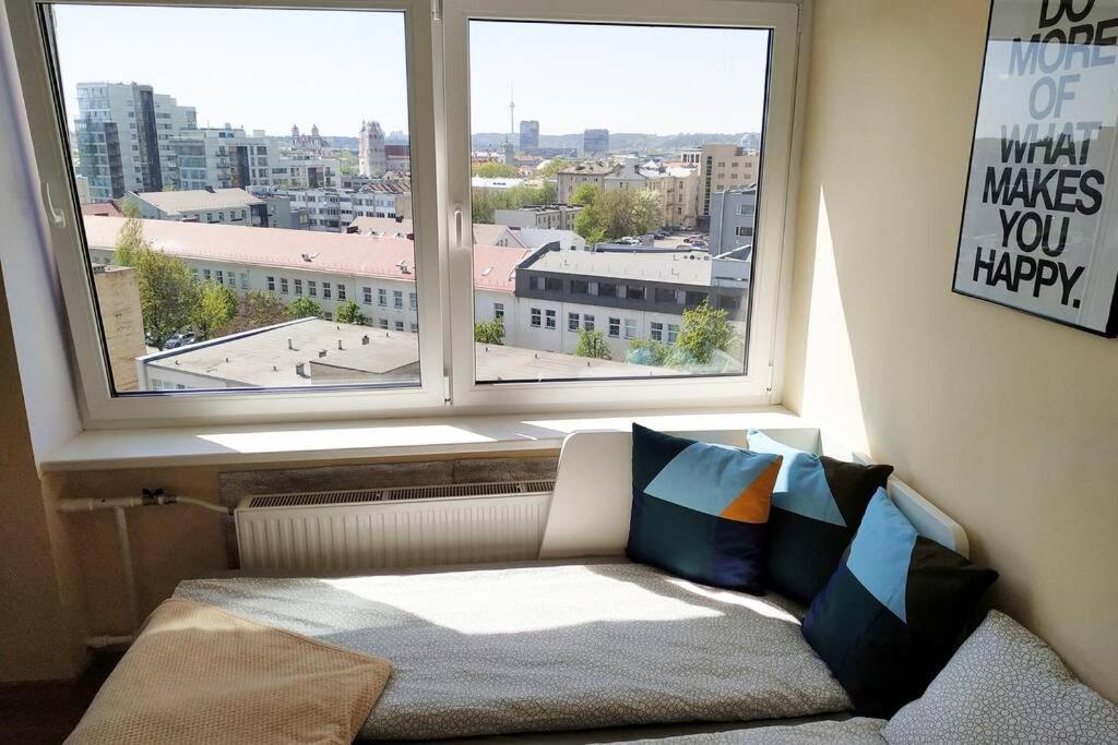 9Th Floor Amazing View Central Studio Apartment 빌뉴스 외부 사진