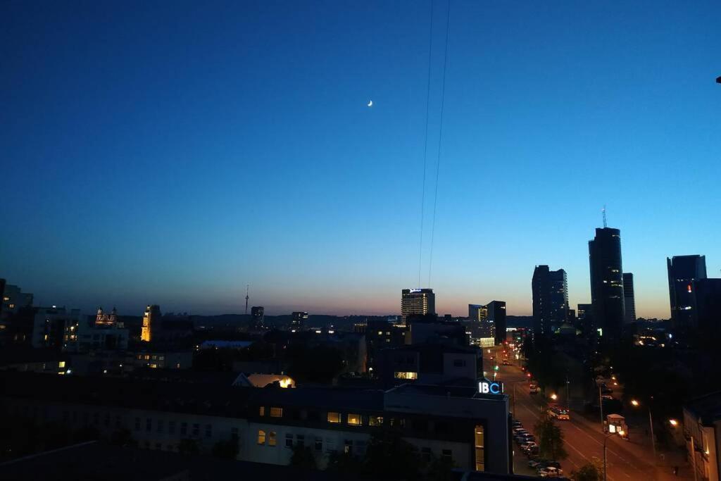 9Th Floor Amazing View Central Studio Apartment 빌뉴스 외부 사진