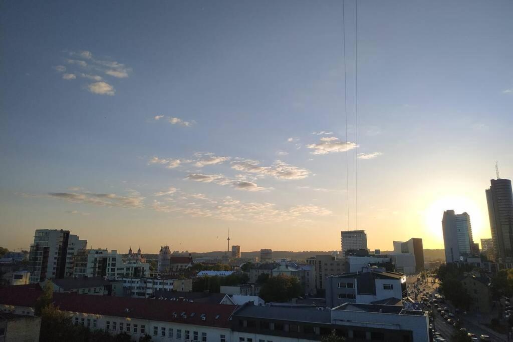 9Th Floor Amazing View Central Studio Apartment 빌뉴스 외부 사진
